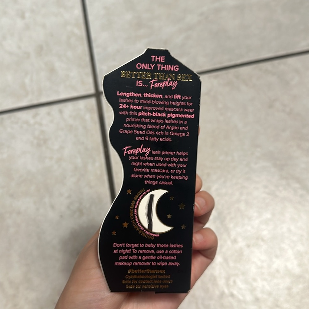 NEW Too Faced Better Than Sex Foreplay Mascara Lash Primer - Picture 5 of 7